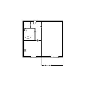 1-к квартира, вторичка, 37м2, 8/10 этаж