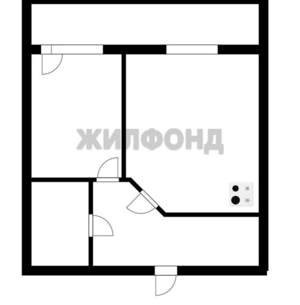 2-к квартира, вторичка, 40м2, 6/14 этаж