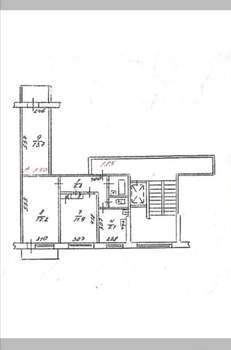 3-к квартира, вторичка, 61м2, 2/9 этаж