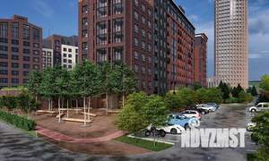 1-к квартира, строящийся дом, 39м2, 2/21 этаж