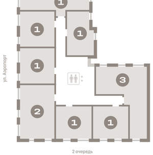 3-к квартира, вторичка, 75м2, 6/15 этаж