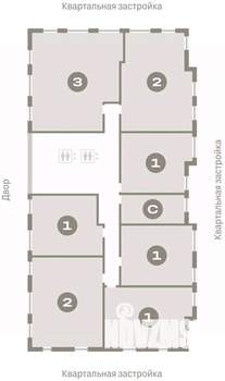 1-к квартира, вторичка, 51м2, 14/15 этаж