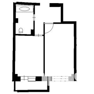 1-к квартира, вторичка, 38м2, 10/18 этаж