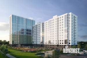 3-к квартира, строящийся дом, 54м2, 9/27 этаж