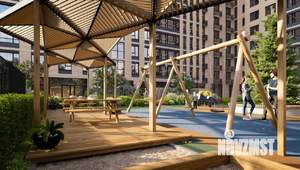 1-к квартира, строящийся дом, 40м2, 17/25 этаж