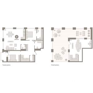 2-к квартира, сданный дом, 203м2, 8/8 этаж