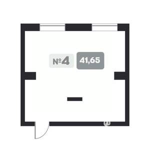 1-к квартира, вторичка, 42м2, 5/22 этаж