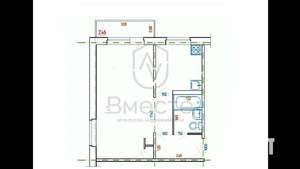 1-к квартира, вторичка, 31м2, 3/5 этаж