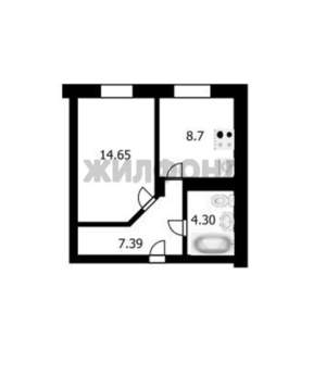 1-к квартира, вторичка, 36м2, 11/17 этаж