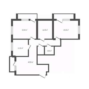 3-к квартира, вторичка, 124м2, 7/12 этаж