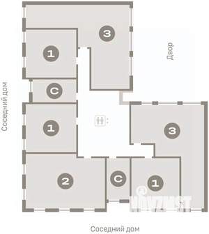 Студия квартира, вторичка, 21м2, 4/23 этаж
