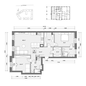 3-к квартира, вторичка, 101м2, 1/5 этаж
