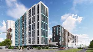 2-к квартира, строящийся дом, 65м2, 6/25 этаж