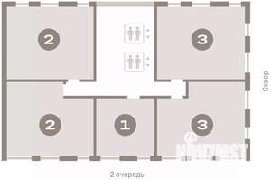 2-к квартира, вторичка, 78м2, 9/14 этаж