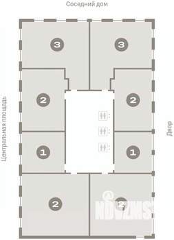 2-к квартира, вторичка, 94м2, 5/23 этаж