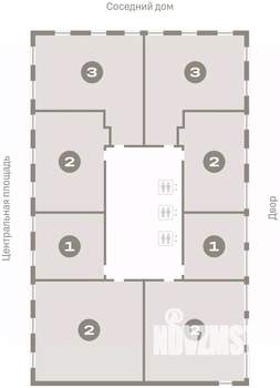 3-к квартира, вторичка, 88м2, 4/23 этаж