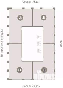 3-к квартира, вторичка, 135м2, 23/23 этаж