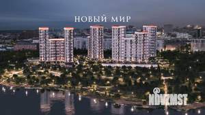 1-к квартира, строящийся дом, 36м2, 23/24 этаж