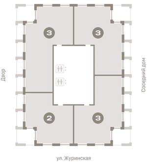3-к квартира, вторичка, 109м2, 14/24 этаж