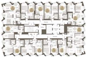 3-к квартира, вторичка, 65м2, 28/31 этаж