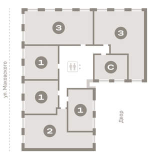 Студия квартира, вторичка, 33м2, 9/11 этаж
