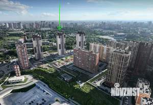 1-к квартира, вторичка, 48м2, 5/25 этаж