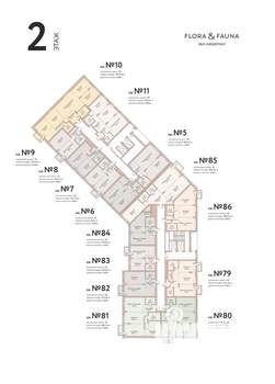 3-к квартира, строящийся дом, 94м2, 2/11 этаж