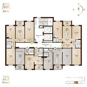 3-к квартира, вторичка, 89м2, 16/17 этаж