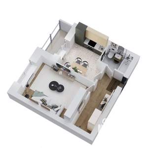 1-к квартира, вторичка, 40м2, 9/9 этаж