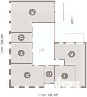 Студия квартира, вторичка, 24м2, 1/7 этаж