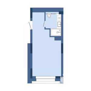 1-к квартира, вторичка, 24м2, 9/30 этаж