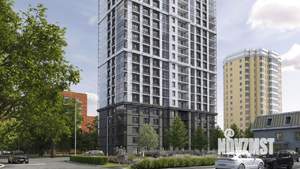2-к квартира, строящийся дом, 41м2, 24/25 этаж