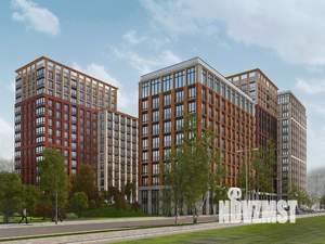 3-к квартира, строящийся дом, 48м2, 9/21 этаж