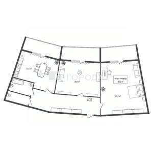 2-к квартира, вторичка, 87м2, 3/13 этаж