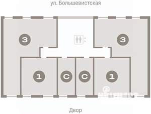 3-к квартира, вторичка, 88м2, 4/8 этаж