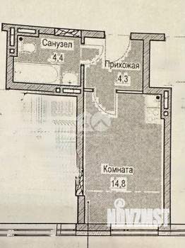 Студия квартира, вторичка, 24м2, 15/22 этаж