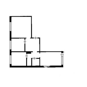 3-к квартира, вторичка, 59м2, 10/10 этаж