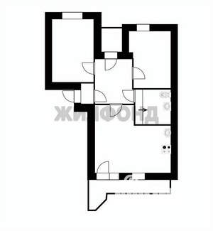 3-к квартира, вторичка, 72м2, 8/10 этаж