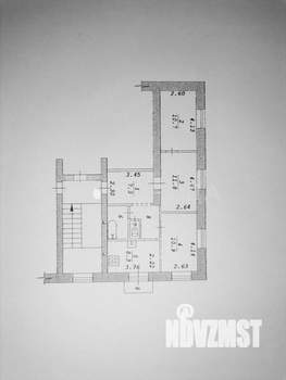 3-к квартира, вторичка, 59м2, 4/4 этаж