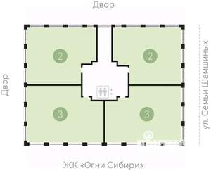 2-к квартира, сданный дом, 201м2, 8/8 этаж
