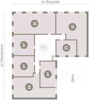 Студия квартира, вторичка, 33м2, 8/11 этаж