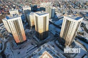 1-к квартира, строящийся дом, 40м2, 18/22 этаж