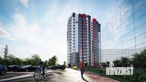1-к квартира, строящийся дом, 29м2, 17/17 этаж