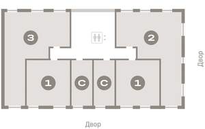 3-к квартира, вторичка, 85м2, 6/17 этаж