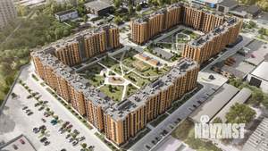 2-к квартира, сданный дом, 56м2, 1/9 этаж