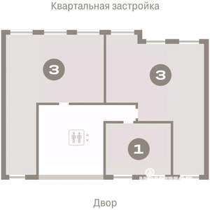3-к квартира, вторичка, 91м2, 8/9 этаж