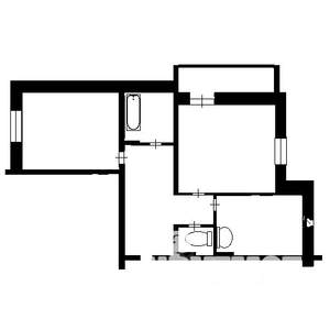 2-к квартира, вторичка, 60м2, 10/16 этаж
