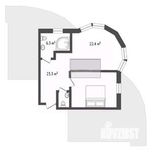 4-к квартира, вторичка, 195м2, 22/22 этаж