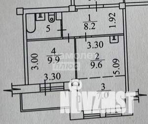 2-к квартира, вторичка, 39м2, 14/17 этаж