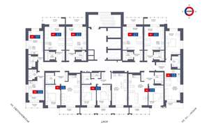 Студия квартира, вторичка, 18м2, 22/25 этаж